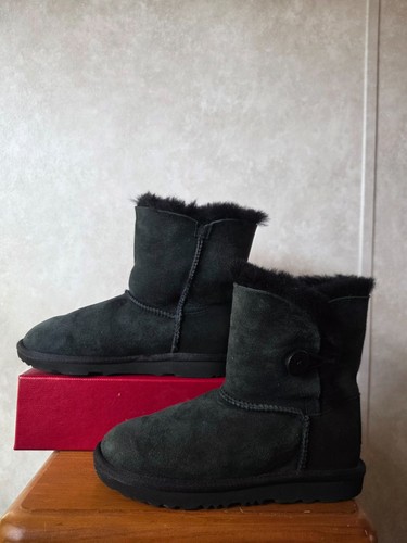 Ugg kid bailey button black - ugg,